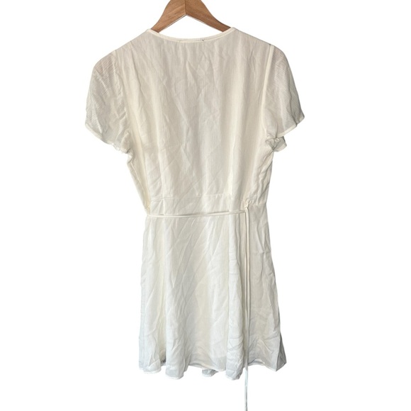 Lulus Harbor Point White Wrap Dress - Picture 4 of 11